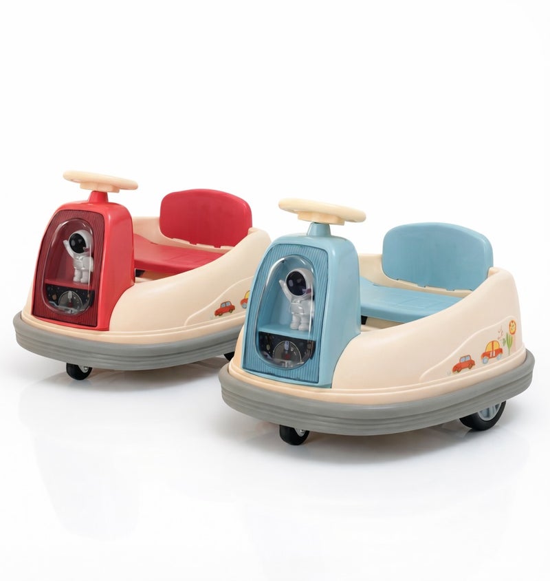 Portbae Kids Electric Ride-On Bumper Car 360° Rotation – LED Lights, Fun Drifting & High Safety Design - Image 3